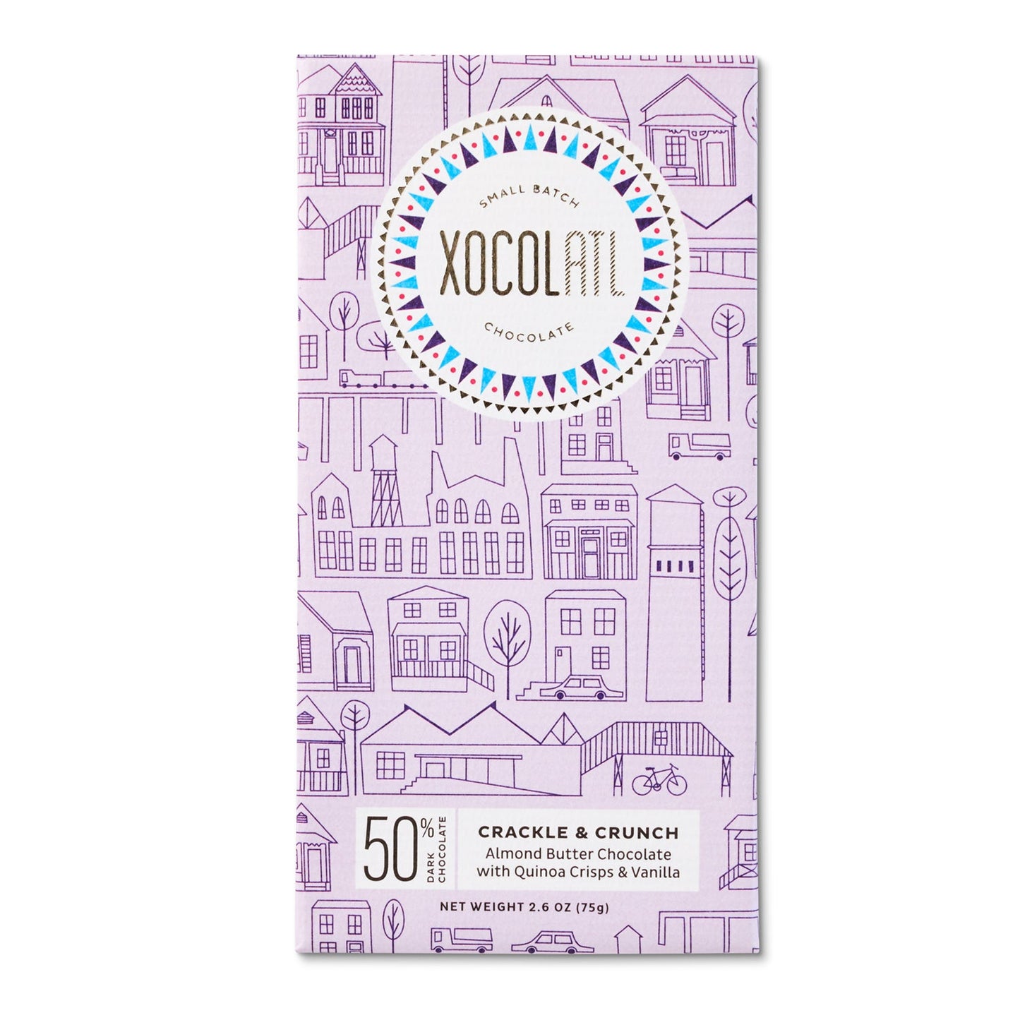 Xocolatl - Crackle & Crunch Quinoa Chocolate Bar