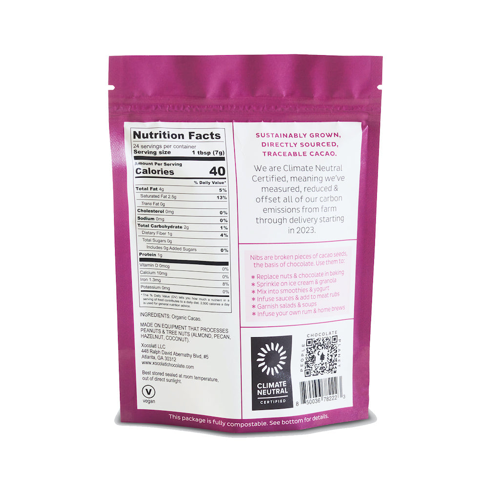 Xocolatl - Organic Roasted Cacao Nibs