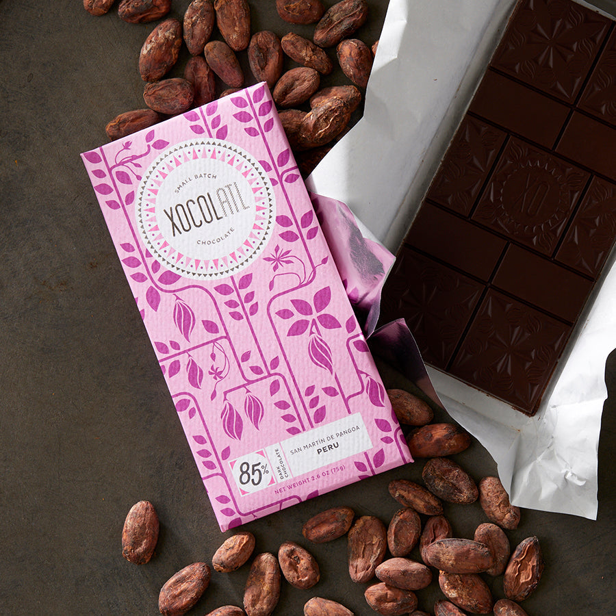 Xocolatl - San Martin De Pangoa, Peru 85% Dark Chocolate
