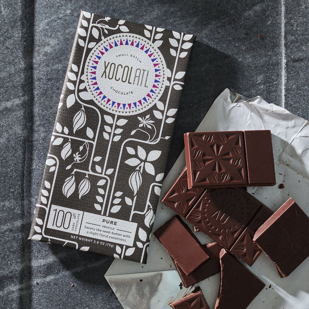 Xocolatl - Pure 100% Dark Chocolate
