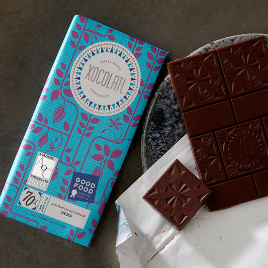 Xocolatl - San Martin De Pangoa, Peru 70% Dark Chocolate Bar